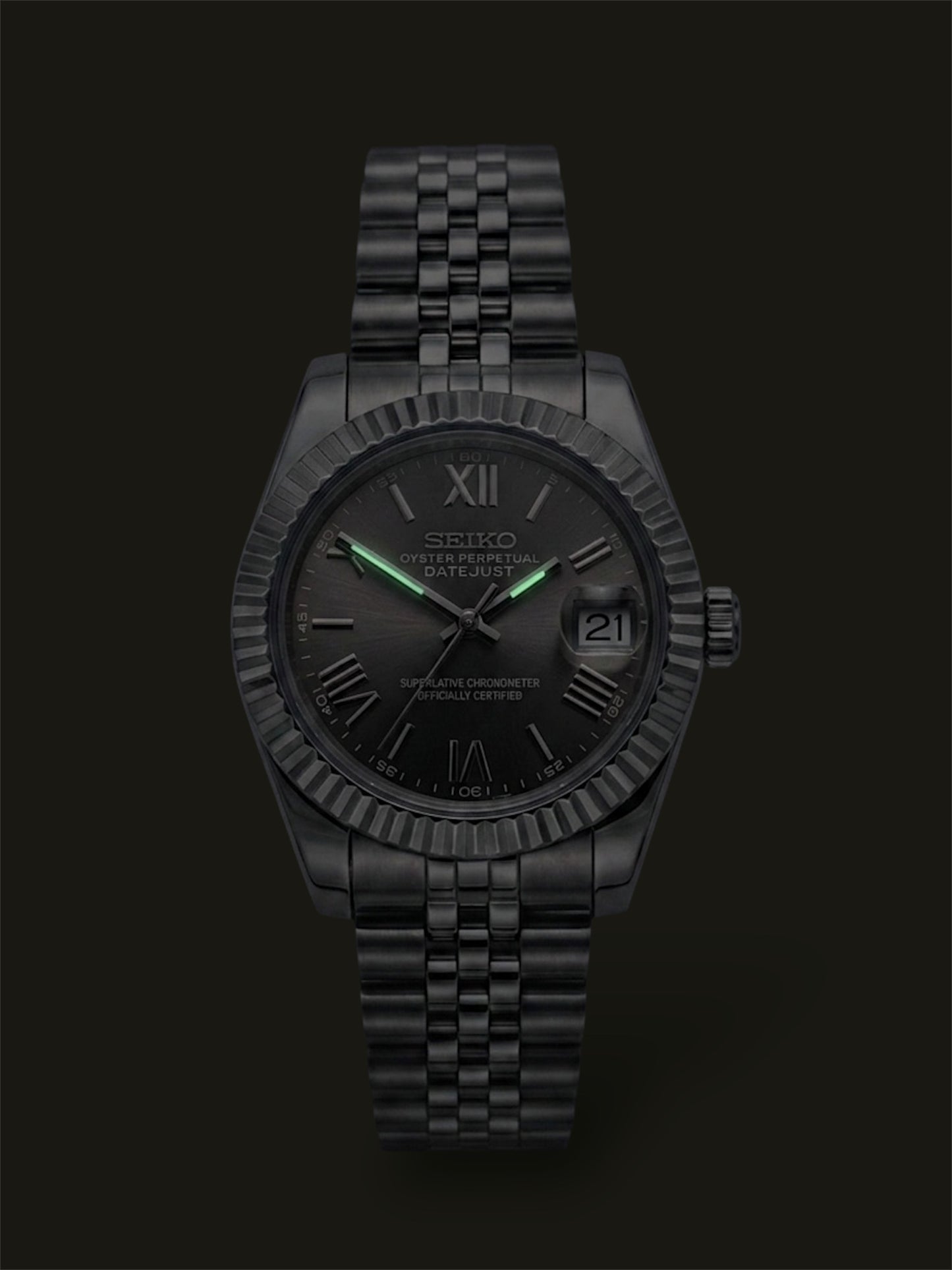 Grå Romersk - Datejust Mod