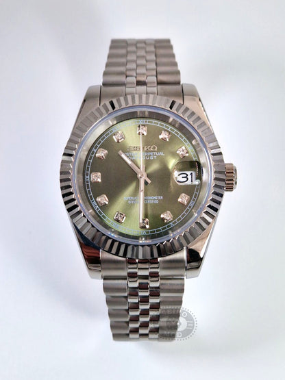 Grøn Diamant - Datejust Mod
